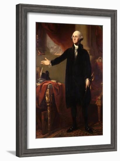 George Washington, 1732-99, 1st President of the United States-George Peter Alexander Healy-Framed Giclee Print