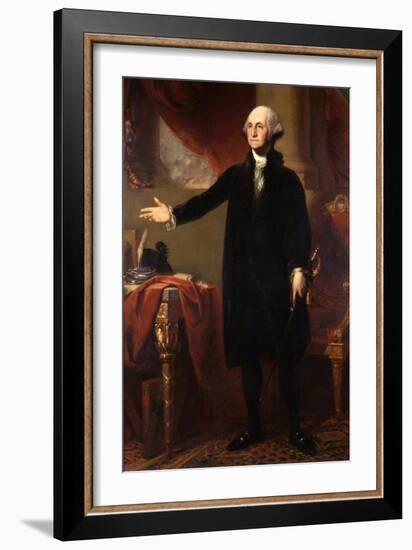 George Washington, 1732-99, 1st President of the United States-George Peter Alexander Healy-Framed Giclee Print