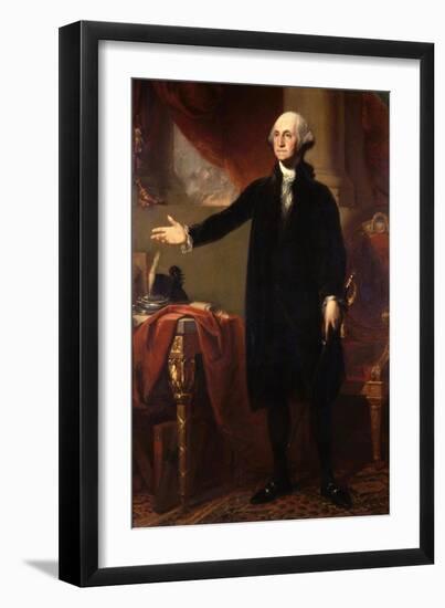 George Washington, 1732-99, 1st President of the United States-George Peter Alexander Healy-Framed Giclee Print