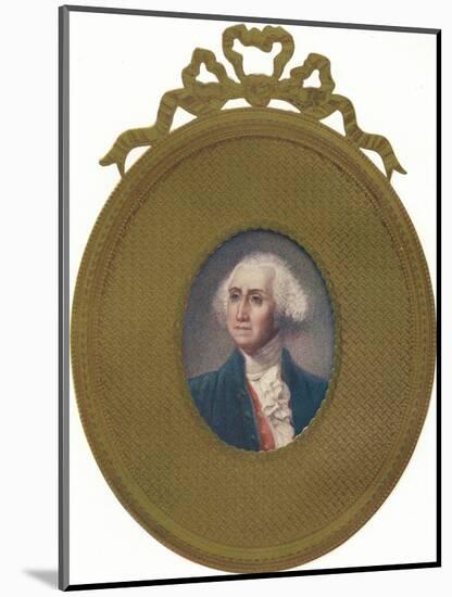 George Washington (1732-99), first President of the United States, (1907)-Unknown-Mounted Giclee Print