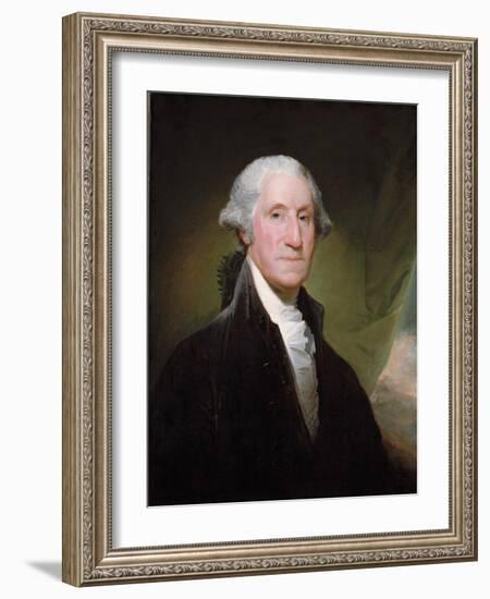 George Washington (1732-99)-Gilbert Stuart-Framed Giclee Print