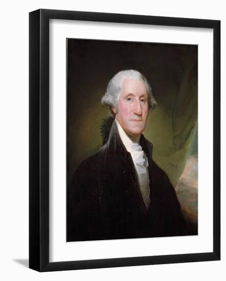 George Washington (1732-99)-Gilbert Stuart-Framed Giclee Print