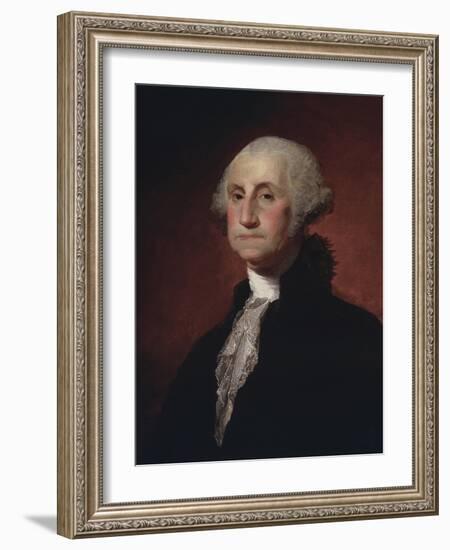 George Washington, 1797-Gilbert Stuart-Framed Giclee Print