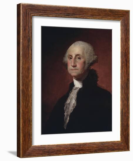 George Washington, 1797-Gilbert Stuart-Framed Giclee Print