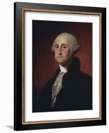 George Washington, 1797-Gilbert Stuart-Framed Giclee Print