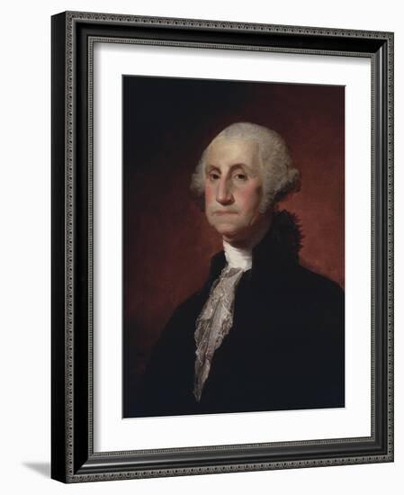 George Washington, 1797-Gilbert Stuart-Framed Giclee Print