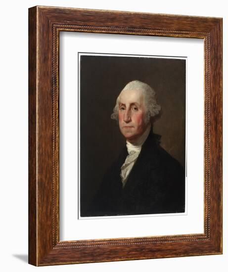 George Washington, 1819-Gilbert Stuart-Framed Giclee Print