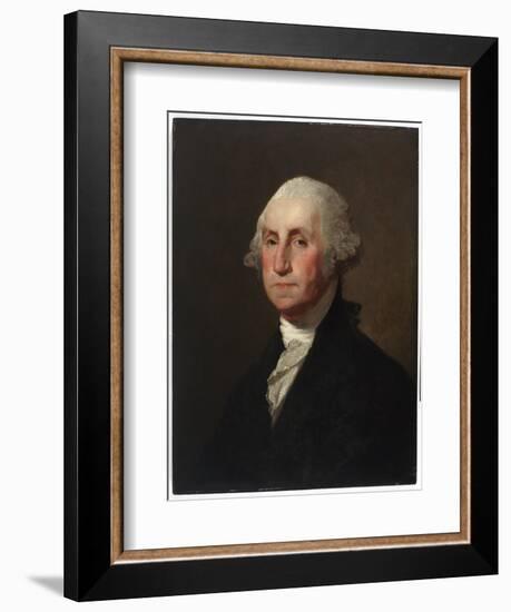 George Washington, 1819-Gilbert Stuart-Framed Giclee Print