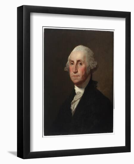 George Washington, 1819-Gilbert Stuart-Framed Giclee Print