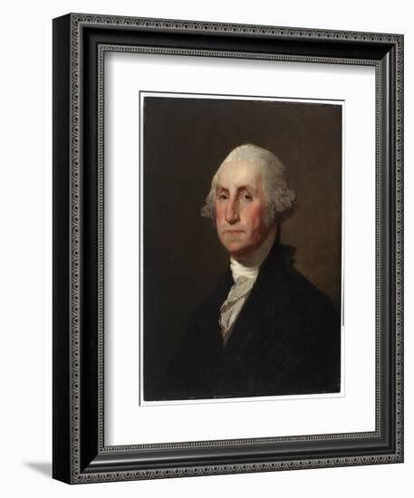 George Washington, 1819-Gilbert Stuart-Framed Giclee Print