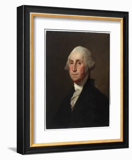 George Washington, 1819-Gilbert Stuart-Framed Giclee Print