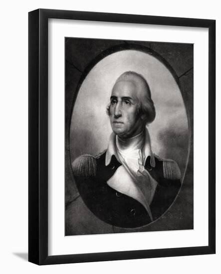 George Washington, 19th Century-Rembrandt Peale-Framed Giclee Print