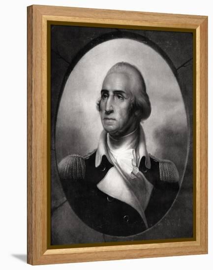 George Washington, 19th Century-Rembrandt Peale-Framed Premier Image Canvas