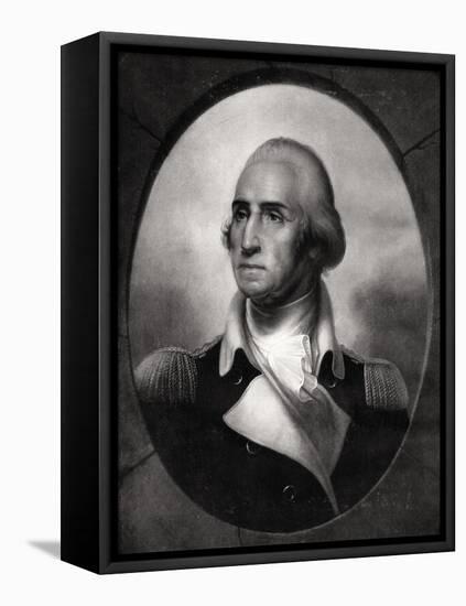 George Washington, 19th Century-Rembrandt Peale-Framed Premier Image Canvas