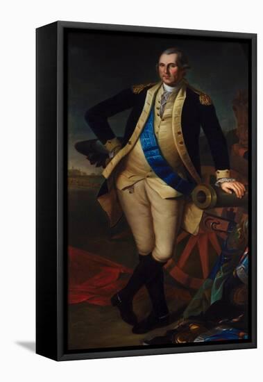 George Washington, after 1779-Charles Willson Peale-Framed Premier Image Canvas