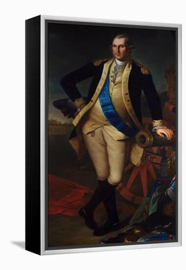 George Washington, after 1779-Charles Willson Peale-Framed Premier Image Canvas