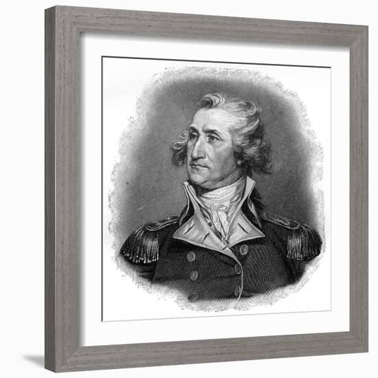 George Washington, American Revolutionary Leader and First President of the USA, 1783-Thomas Cheesman-Framed Giclee Print