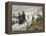 George Washington and Marquis Lafayette at Valley Forge after Alonzo Chappel-null-Framed Premier Image Canvas