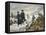 George Washington and Marquis Lafayette at Valley Forge after Alonzo Chappel-null-Framed Premier Image Canvas