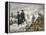 George Washington and Marquis Lafayette at Valley Forge after Alonzo Chappel-null-Framed Premier Image Canvas