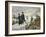 George Washington and Marquis Lafayette at Valley Forge after Alonzo Chappel-null-Framed Giclee Print