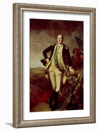 George Washington at Princeton-Charles Willson Peale-Framed Giclee Print