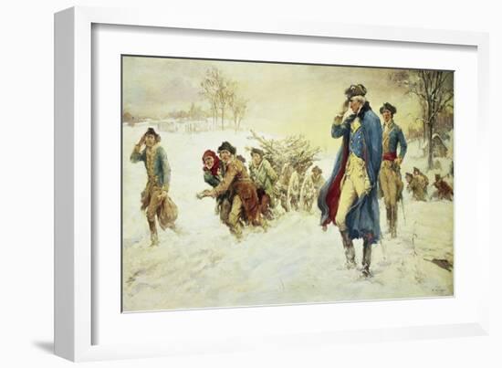 George Washington at Valley Forge-Frederick Coffay Yohn-Framed Giclee Print