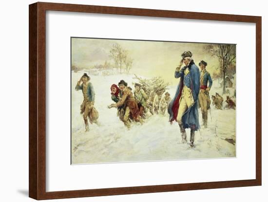 George Washington at Valley Forge-Frederick Coffay Yohn-Framed Giclee Print