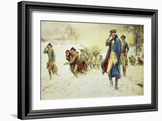 George Washington at Valley Forge-Frederick Coffay Yohn-Framed Giclee Print