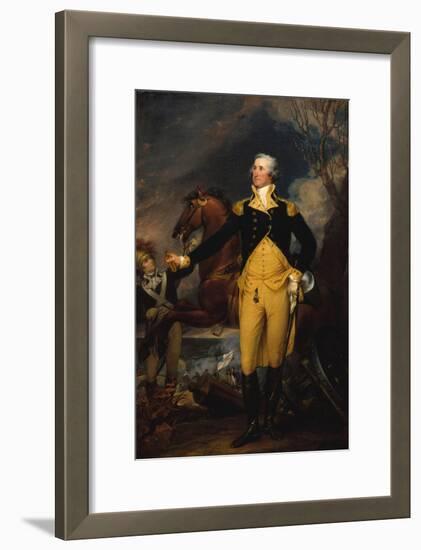 George Washington before the Battle of Trenton, c.1792–94-John Trumbull-Framed Giclee Print