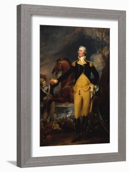 George Washington before the Battle of Trenton, c.1792–94-John Trumbull-Framed Giclee Print