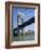 George Washington Bridge and Little Red Lighthouse, New York, USA-Geoff Renner-Framed Photographic Print