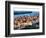 George Washington Bridge at Sunset from Central Park and Hudson River, Manhattan, New York-Philippe Hugonnard-Framed Photographic Print