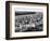 George Washington Bridge at Sunset from Central Park and Hudson River, Manhattan, New York-Philippe Hugonnard-Framed Photographic Print