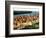 George Washington Bridge at Sunset from Central Park and Hudson River, Manhattan, New York-Philippe Hugonnard-Framed Photographic Print