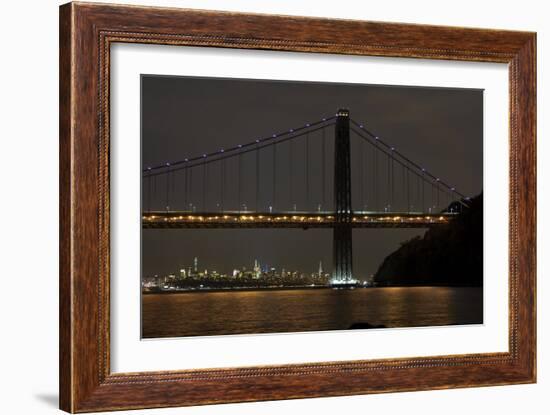 George Washington Bridge II-James McLoughlin-Framed Photographic Print