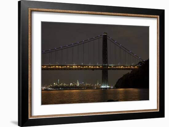 George Washington Bridge II-James McLoughlin-Framed Photographic Print