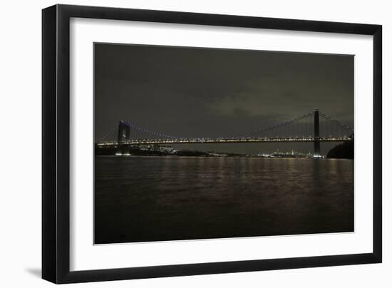 George Washington Bridge III-James McLoughlin-Framed Photographic Print