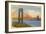 George Washington Bridge, New York City-null-Framed Art Print