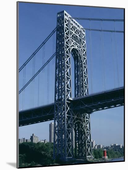 George Washington Bridge, New York, USA-Robert Harding-Mounted Photographic Print