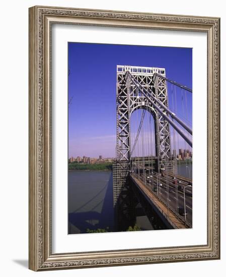 George Washington Bridge, NY-Barry Winiker-Framed Photographic Print