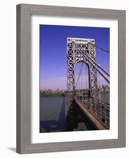 George Washington Bridge, NY-Barry Winiker-Framed Photographic Print