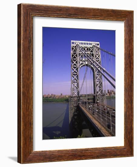 George Washington Bridge, NY-Barry Winiker-Framed Photographic Print