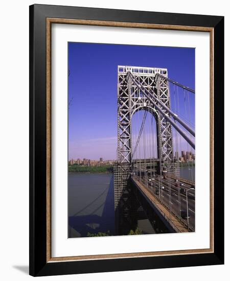 George Washington Bridge, NY-Barry Winiker-Framed Photographic Print