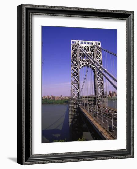 George Washington Bridge, NY-Barry Winiker-Framed Photographic Print