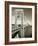 George Washington Bridge-Igor Maloratsky-Framed Art Print