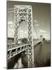 George Washington Bridge-Igor Maloratsky-Mounted Art Print