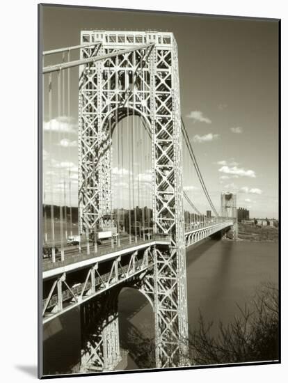 George Washington Bridge-Igor Maloratsky-Mounted Art Print