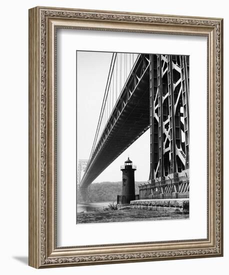 George Washington Bridge-null-Framed Premium Giclee Print