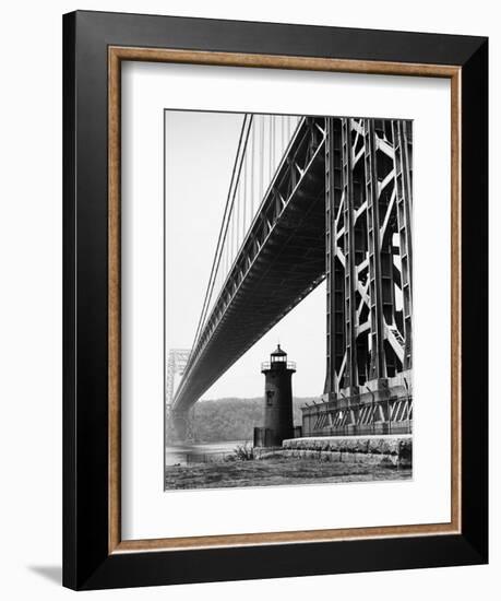 George Washington Bridge-null-Framed Premium Giclee Print